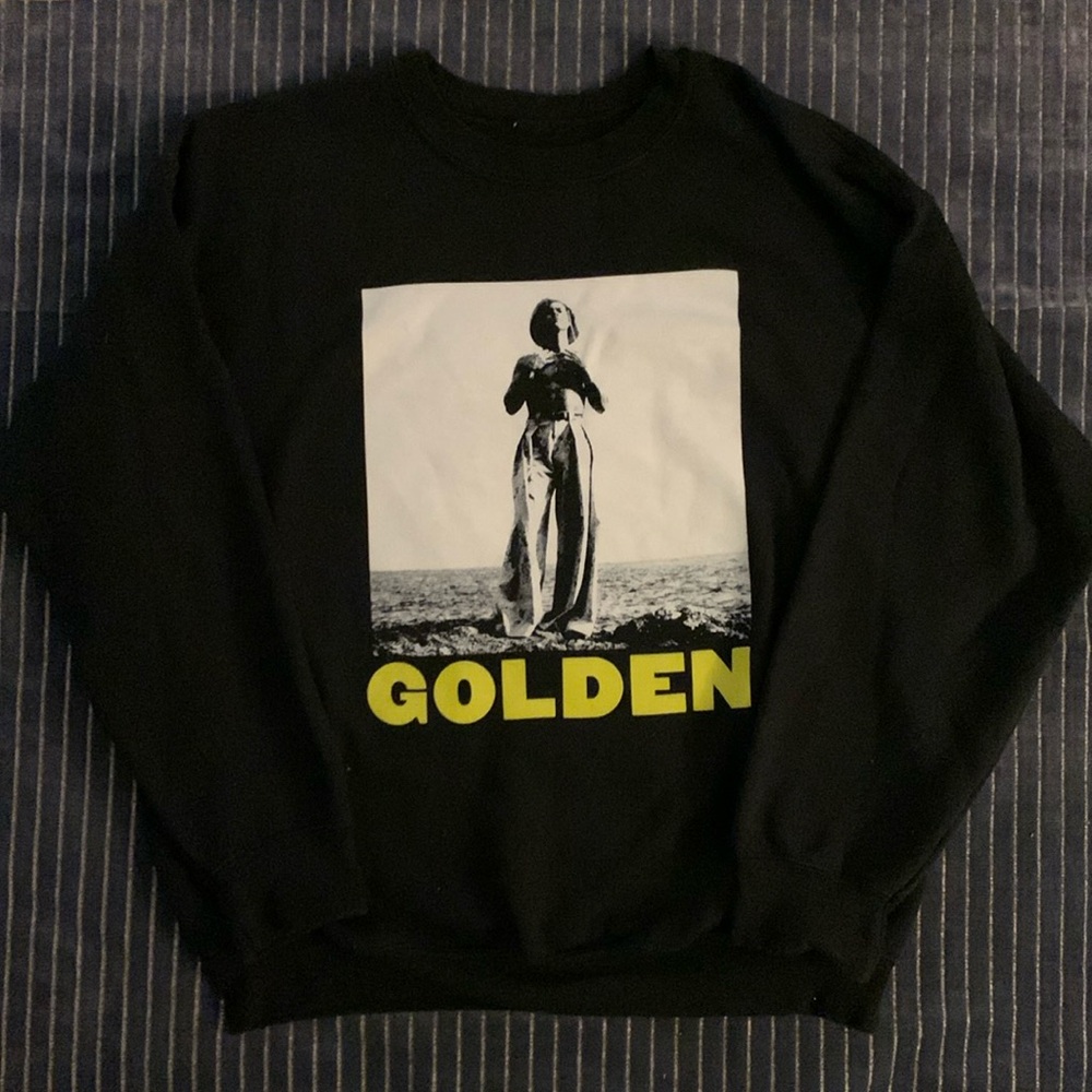Harry Styles Golden Crewneck Pullover